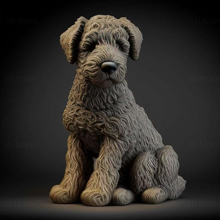 3D model Pumi dog breed dog (STL)