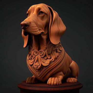 3D model Transylvanian Hound dog (STL)