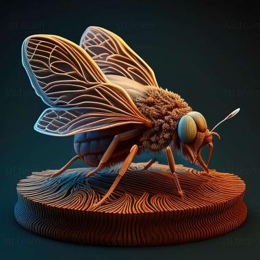 3D модель Drosophila suzukii (STL)