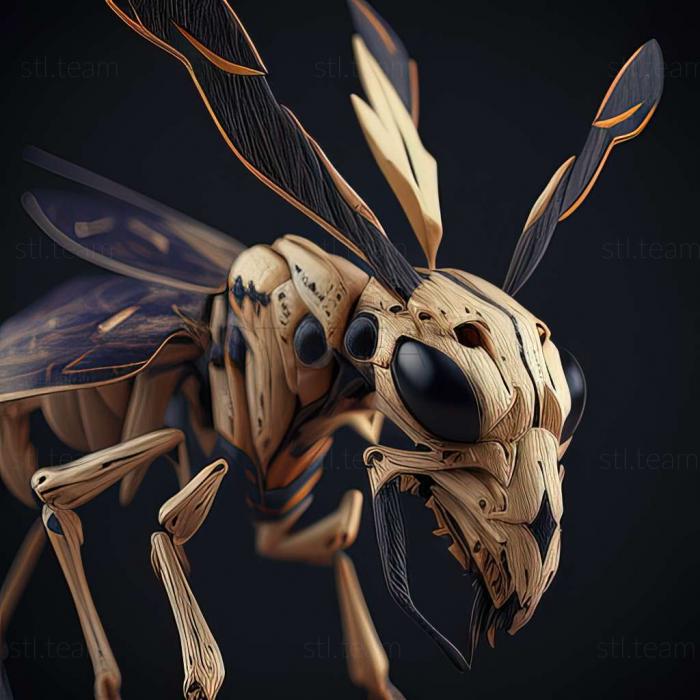 3D model Ichneumon sarcitorius (STL)