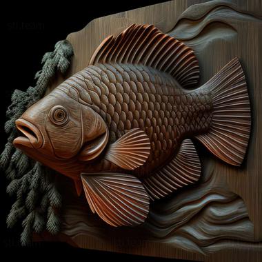 3D model Labidochromis shiranus (STL)