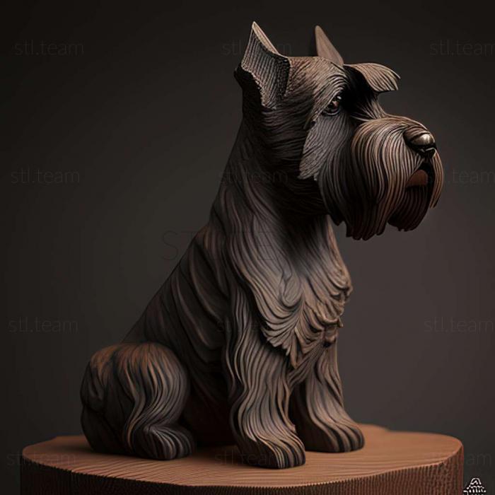 Zwergschnauzer dog