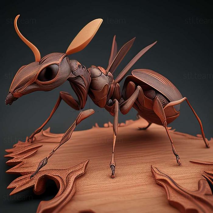 3D model Camponotus pennsylvanicus (STL)