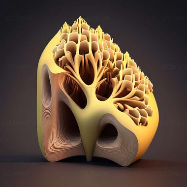 3D model Eremiasphecium arabicum (STL)