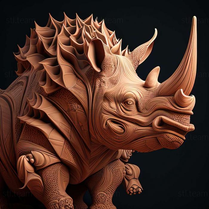 3D модель Rhinonyssus kadrae (STL)