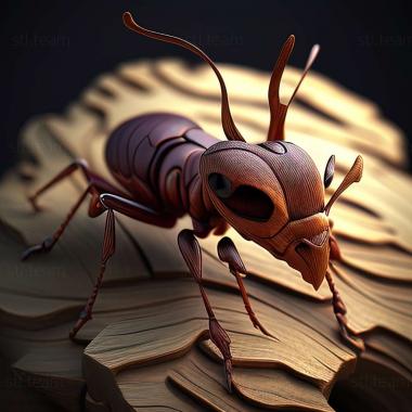 3D model Nesomyrmex nitidus (STL)