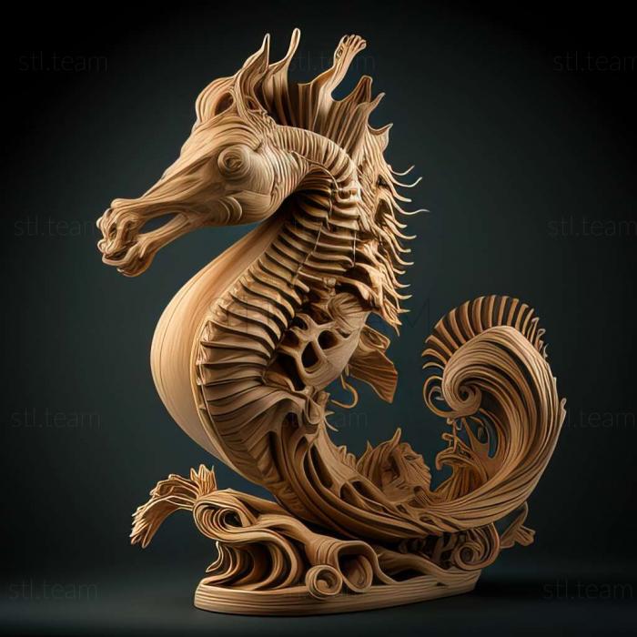 3D модель Hippocampus bargibanti (STL)