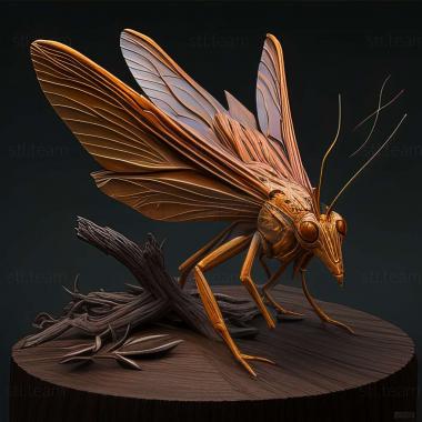 3D model Parabemisia myrmecophila (STL)