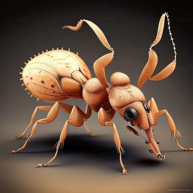 3D модель Pheidole hoelldobleri (STL)