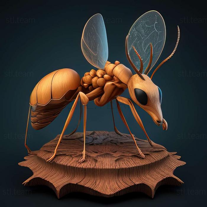 3D модель Camponotus obscuripes (STL)