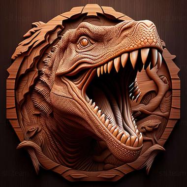 3D модель Tyrannoscelio cerradensis (STL)