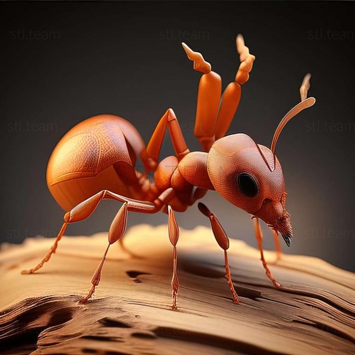 3D model Pogonomyrmex maricopa (STL)