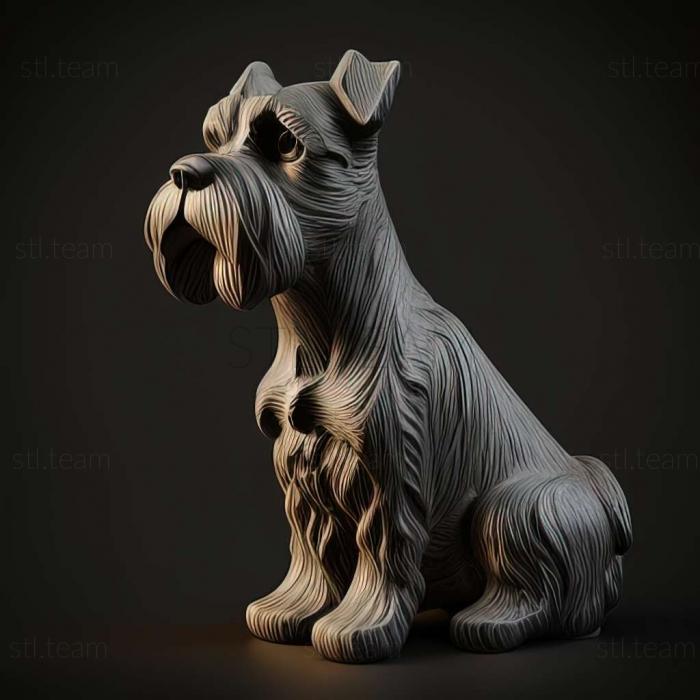 Zwergschnauzer dog