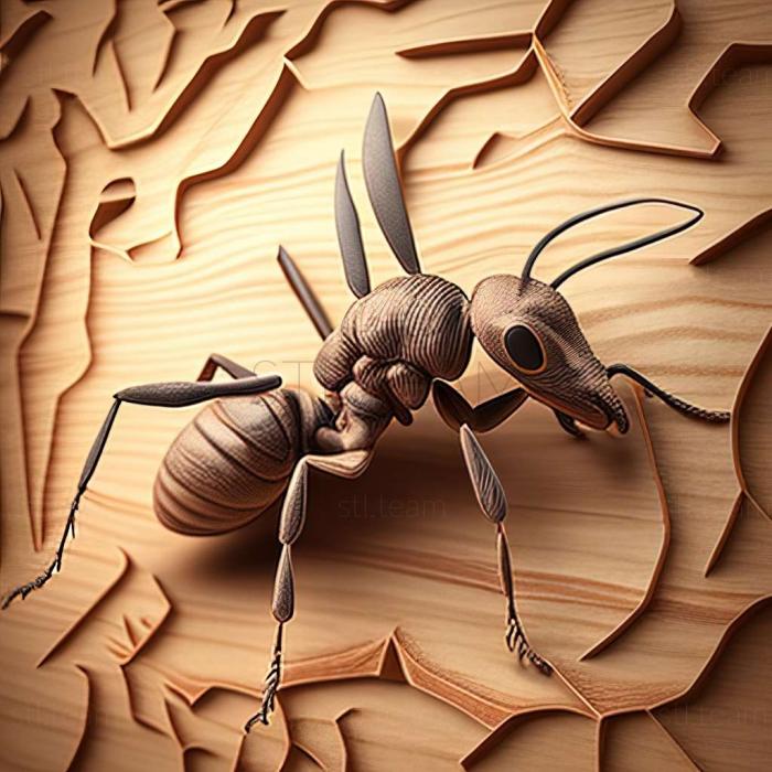 3D model Camponotus armeniacus (STL)
