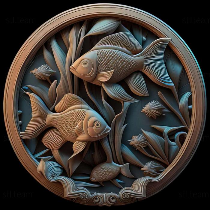 3D model Liof aquarium fish fish (STL)