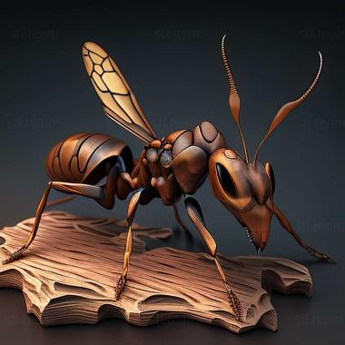 3D model Camponotus bakhtiariensis (STL)