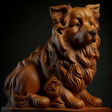 3D model The Kunming Shepherd dog (STL)