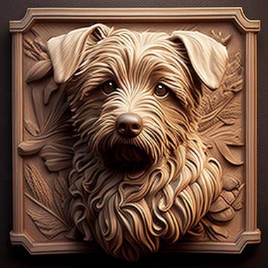 3D model Hamiltonstevare dog (STL)