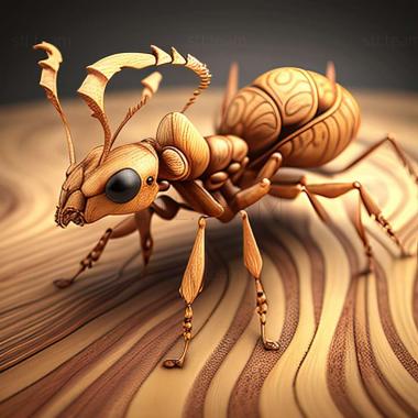 3D модель Pheidole grandinodus (STL)