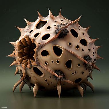 3D model Gasteracantha cancriformis (STL)