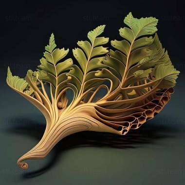 3D модель Gymnothorax moringa (STL)