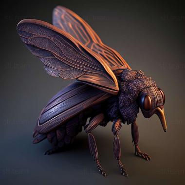 3D модель Epeolus luteipennis (STL)