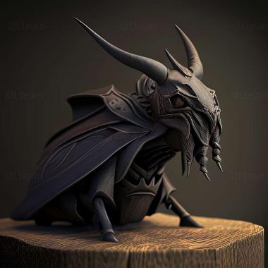 3D model Nicrophorus satanas (STL)