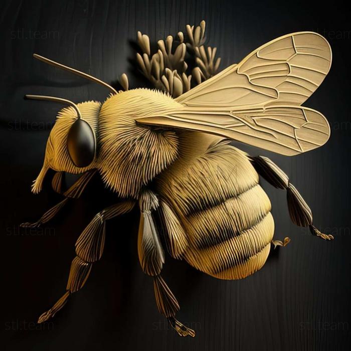 Animals bumblebee 3d model