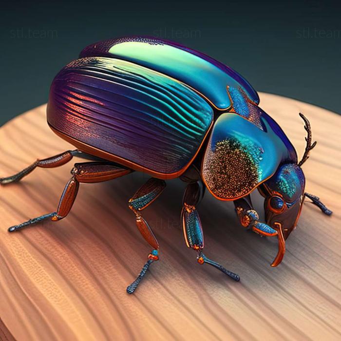 3D model Chrysolina obsoleta (STL)