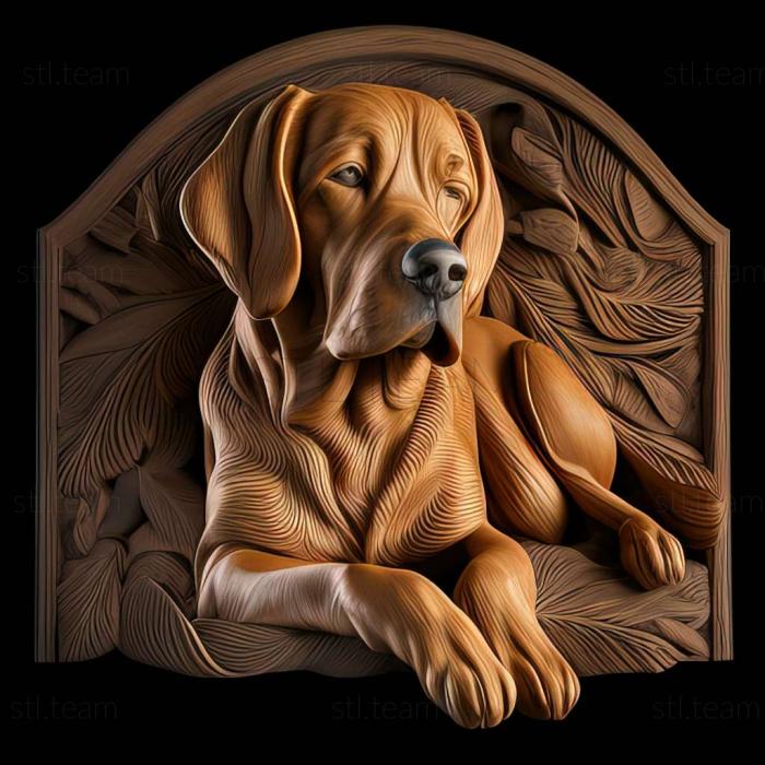 3D model Schiller s Hound dog (STL)