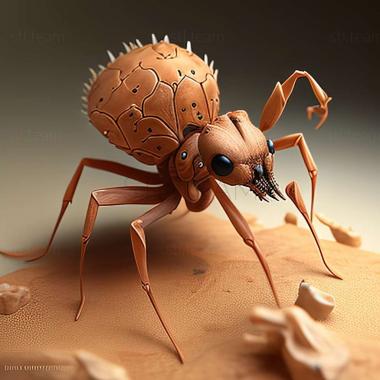 3D model Pheidole subaberrans (STL)