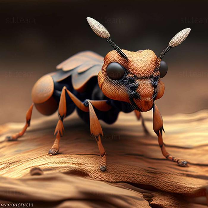 3D model Crematogaster schmidti (STL)