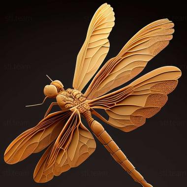 3D модель Rhyothemis fuliginosa (STL)