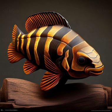 3D model Neolamprologus multifasciatus (STL)