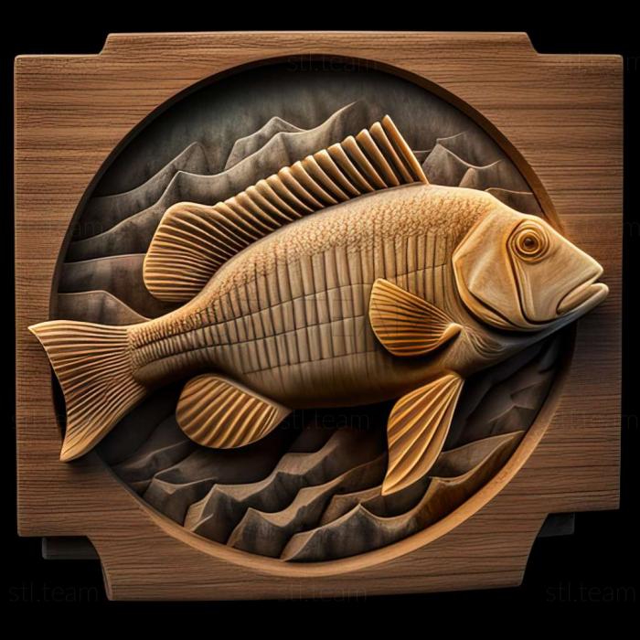 3D модель Neolamprologus multifasciatus (STL)