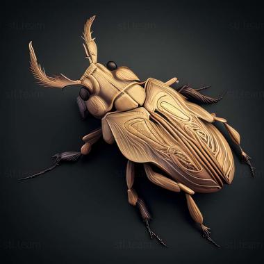 3D model Bembidion femoratum (STL)