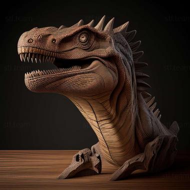 3D модель Донгьянгозавр китайский (STL)