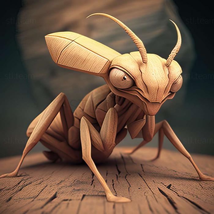 3D модель Myrmecia croslandi (STL)