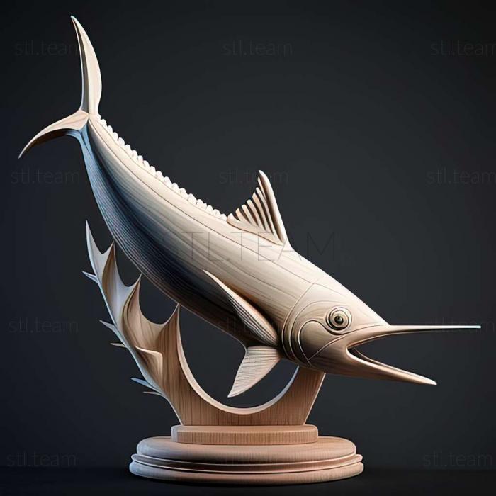 3D модель Риба-меч рід риби риби (STL)