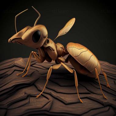 3D model Camponotus lasiselene (STL)