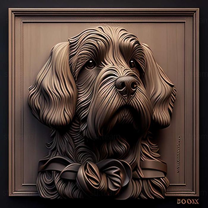 3D model Boris the dog famous animal (STL)