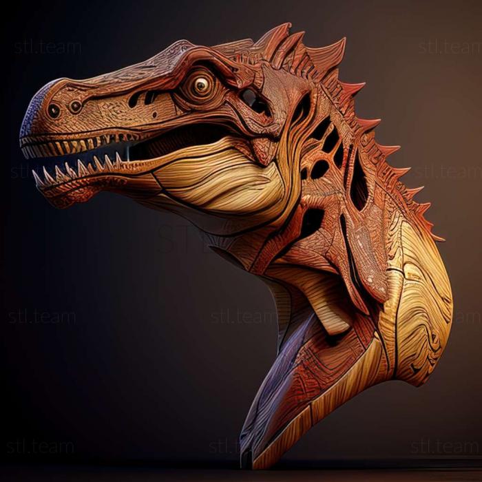 3D model Probrachylophosaurus (STL)