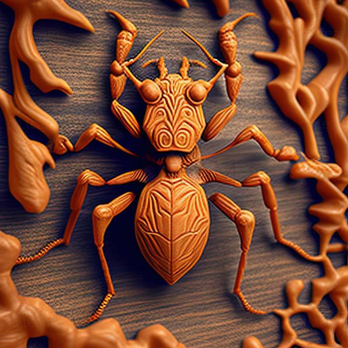 3D модель Myrmica brevispinosa (STL)