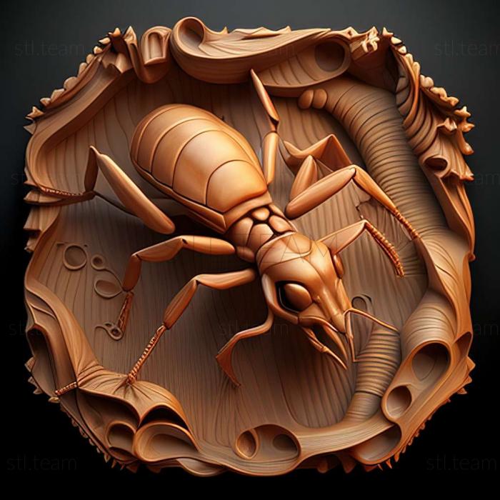 3D model Calyptomyrmex barak (STL)