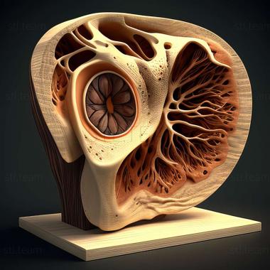 3D model Cheilotoma erythrostoma (STL)