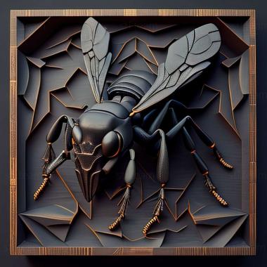 3D model Polyrhachis pirata (STL)