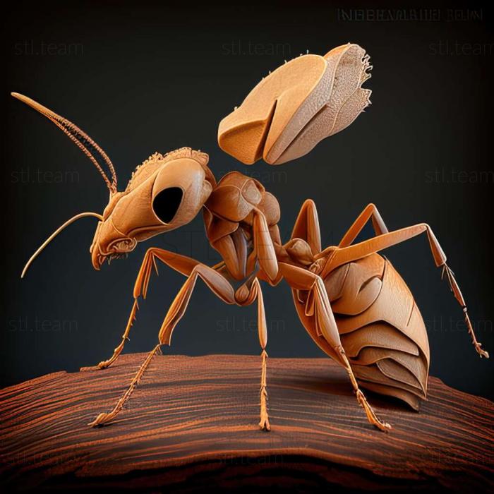 3D model Nesomyrmex sellaris (STL)