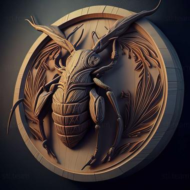 3D модель Pediobius brachycerus (STL)