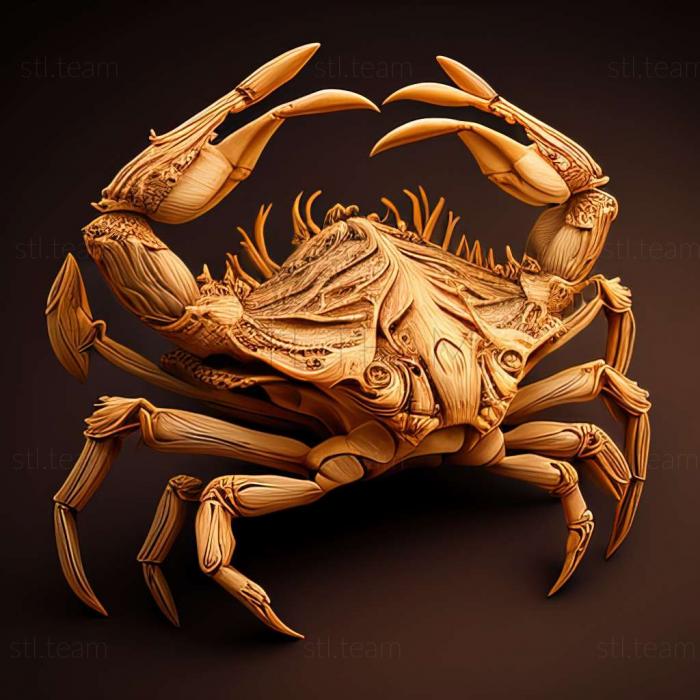 3D model Macrobrachium carcinus (STL)