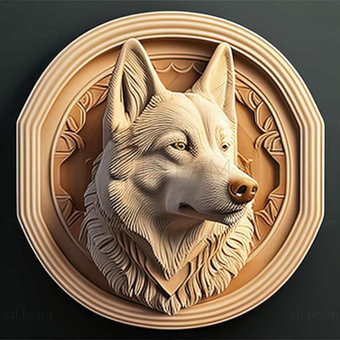 3D model Northern Inuit dog (STL)